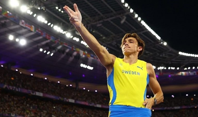 Yusuf Dikeç pozuyla kutladı: Duplantis dünya rekoru kırarak altın madalya kazandı!  – En güncel spor haberleri