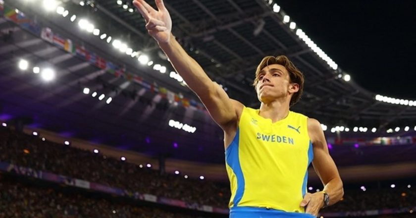 Yusuf Dikeç pozuyla kutladı: Duplantis dünya rekoru kırarak altın madalya kazandı!  – En güncel spor haberleri