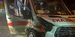 Ambulans ve Cipler ile kazada 9 kişi yaralandı