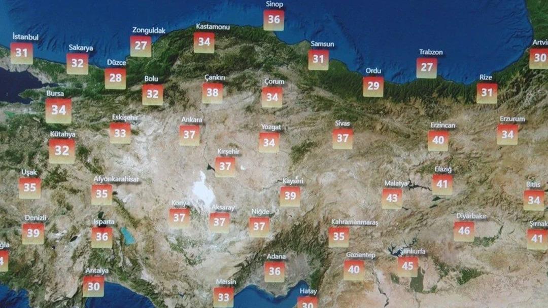 Hava sıcaklıkları düşer; Yağış geliyor! Meteoroloji 4 İstanbul dahil 14 İl için Torreilly Yaratılış Bildirimi 4