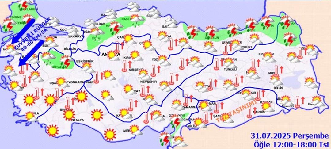 Hava sıcaklıkları düşer; Yağış geliyor! İstanbul dahil 14 il için meteoroloji, yağış uyarısı 2