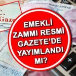 EN DÜŞÜK EMEKLİ MAAŞ ZAMMI (2025 TEMMUZ) RESMİ GAZETE’DE YAYIMLANDI MI? | TBMM Komisyonu’nda! 2025 SSK, Bağkur emekli maaş zammı yürürlüğe girdi mi, en düşük emekli zammı Resmi Gazete’de ne zaman yayımlanacak?