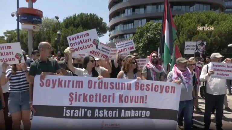 İsrail protestosuna gözaltı: ‘En az 5 kişi gözaltına alındı’ – Son Dakika Türkiye Haberleri