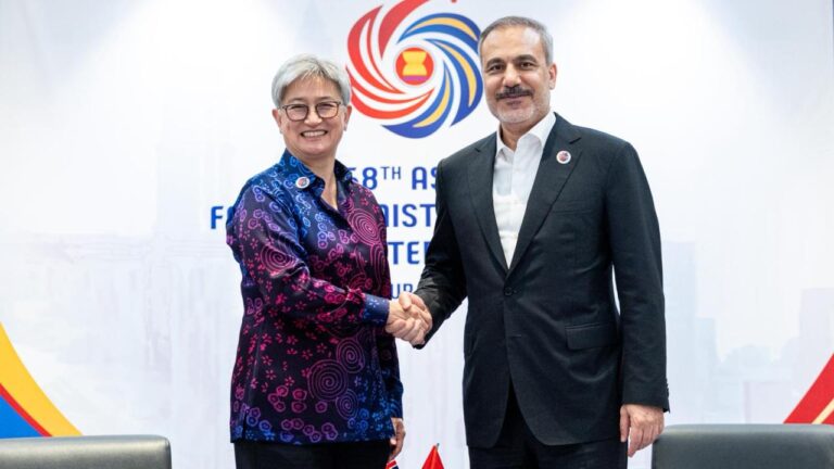 Bakan Fidan, Avustralyalı mevkidaşı Wong ile görüştü