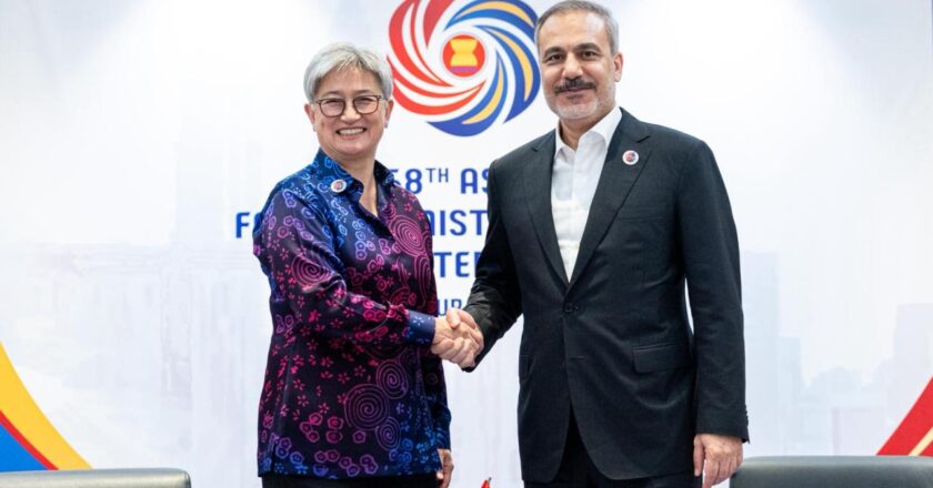 Bakan Fidan, Avustralyalı mevkidaşı Wong ile görüştü