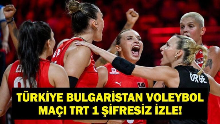 Filenin Sultanları Türkiye Bulgaristan Voleybol Maçı Hangi Kanalda, Saat Kaçta? Dünya Şampiyonası’nda Türkiye Bulgaristan Karşısında İkinci Mücadelesine Çıkıyor!