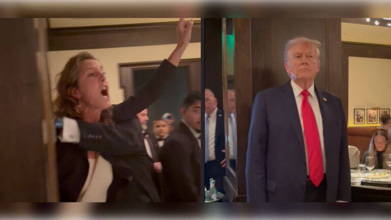 Trump’a restoran ziyaretinde sürpriz protesto – Son Dakika Dünya Haberleri