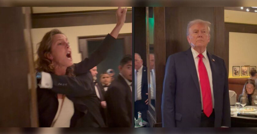 Trump’a restoran ziyaretinde sürpriz protesto – Son Dakika Dünya Haberleri