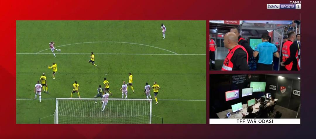 Samsunsport-Fenerbahçe maçında mükemmel tartışma! Musaba hedefi işaretledi, ancak pozisyon ofsayt nedenleriyle iptal edildi ... tartışmalar başladı ... 2