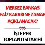 MERKEZ BANKASI FAİZ KARARI EKİM AYI 2025 || Merkez Bankası faiz kararı ne zaman açıklanacak, TCMB faiz indirimi yapacak mı? 2025 Ekim Merkez Bankası PPK toplantı tarihi!