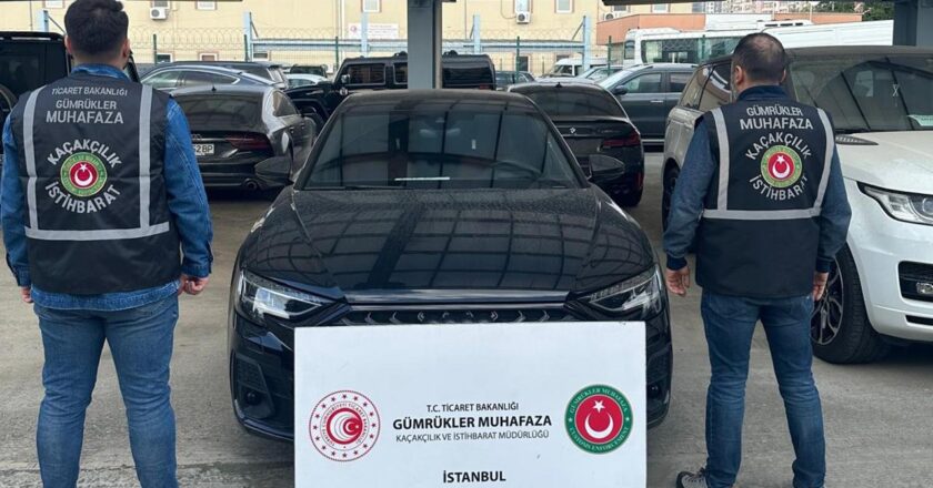 Ticaret Bakanlığı’ndan 288 milyon liralık lüks araç operasyonu