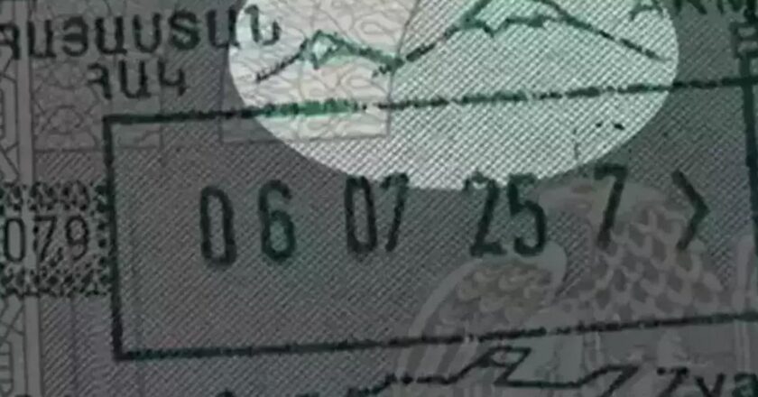 Ermenistan’da pasaport damgalarındaki Ağrı Dağı sembolü kaldırıldı